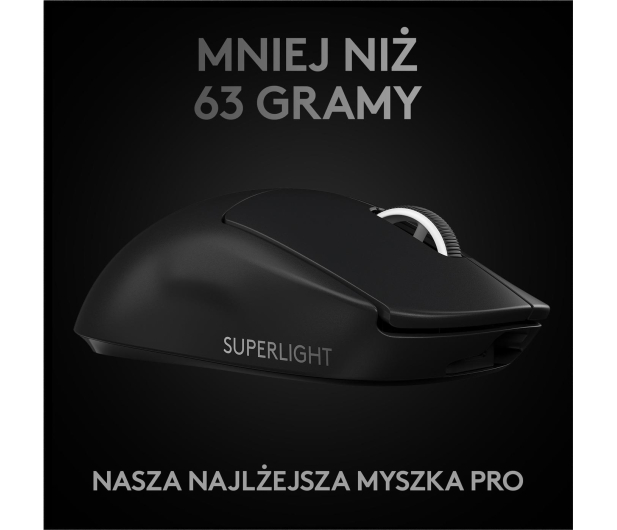 Logitech G PRO X Superlight czarny - 613751 - zdjęcie 8